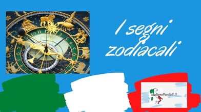 Signs of the Zodiac in Italian