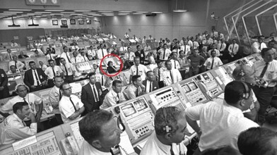 The Only Woman in the Firing Room During Apollo 11