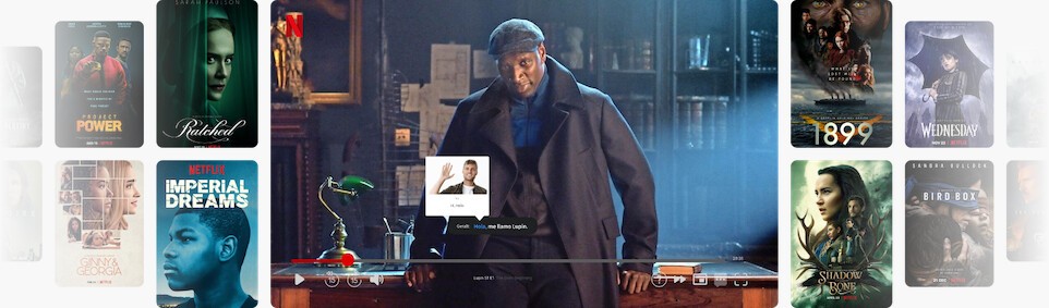 カスタム動画プレーヤーでNetflixの動画を使ってオンラインで言語学習