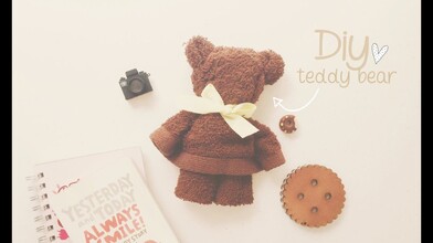DIY: Make a Bear with a Towel! 