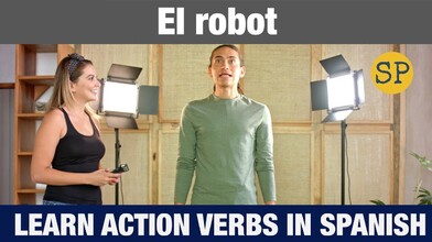 Learn Action Verbs with a Robot