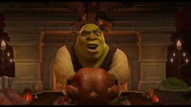 Fight between Shrek and Fiona's Father - Shrek 2