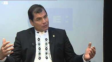 Former Ecuador's President Speaks Frankly